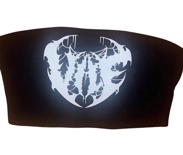 VILE//TUBE TOP (BLACK) LIMITED QUANTITIES